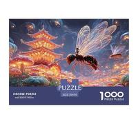 Sinoshow_24085_in_The_Lush_Green_Mossy_Forest_an_Ant_with_Trans_b95e2fbf-8247-4ccb-8915-fe1b6a2343b2_4 1000 Pièces Casse-tête Stimulant Et Éducatif Puzzle, Cadeau De Noël Aux Images Éclatantes, Cadea