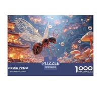 Sinoshow_24085_in_The_Lush_Green_Mossy_Forest_an_Ant_with_Trans_b95e2fbf-8247-4ccb-8915-fe1b6a2343b2_2 1000 Pièces Casse-tête Stimulant Et Éducatif Jeu De Puzzle, Cadeau De Noël Aux Images Éclatantes