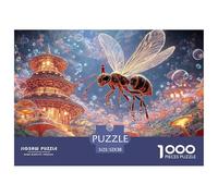 Sinoshow_24085_in_The_Lush_Green_Mossy_Forest_an_Ant_with_Trans_b95e2fbf-8247-4ccb-8915-fe1b6a2343b2_1 1000 Pièces Casse-tête Stimulant Et Éducatif Jeu De Puzzle, Cadeau De Noël Aux Images Éclatantes