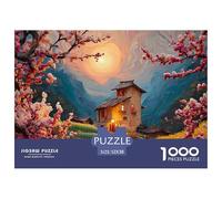 Sinoshow_24085_in_The_Moonlight_There_is_an_Old_House_in_Rural__3e82be57-a0a2-4097-995c-5067871e3df9_4 1000 Pièces Puzzles Difficile, Dur, Quasi Impossible Puzzle, Jeu Familial Anti-Stress, Jouets FA