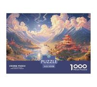 Sinoshow_24085_in_The_Style_of_Impressionism_an_Oil_Painting_de_cdec2fda-2466-4322-82eb-490fbb6ace79_4 1000 Pièces Casse-tête Difficile, Dur, Quasi Impossible Puzzle, Jeu Familial Anti-Stress, Jouets