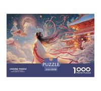 Sinoshow_24085_in_The_White_Snow_an_Ancient_Chinese_Woman_with__b8d9b332-ff56-4adb-a0d0-1019ab242b36_3 1000 Pièces Casse-tête Difficile, Dur, Quasi Impossible Puzzle, Jeu Familial Anti-Stress, Cadeau