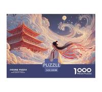 Sinoshow_24085_in_The_White_Snow_an_Ancient_Chinese_Woman_with__b8d9b332-ff56-4adb-a0d0-1019ab242b36_1 1000 Pièces Casse-tête Stimulant Et Éducatif Puzzle, Jeu Familial Anti-Stress, Jouets Familiaux