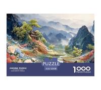 Sinoshow_24085_meticulous_Painting_of_Mountains_and_Rivers_in_t_f4e0746a-8647-45af-93e8-129ce1d7a7e0_2 1000 Pièces Casse-tête Amusant, Stimulant Et Cérébral Puzzle, Cadeau De Noël Aux Images Éclatant