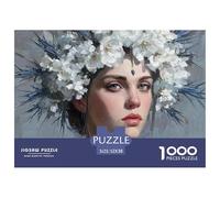 Sinoshow_24085_Oil_Painting_of_a_Beautiful_Woman_with_a_Crown_m_bb18047d-94ad-4463-a9f5-88c6b9b9061c_2 1000 Pièces Casse-tête Stimulant Et Éducatif Jeu De Puzzle, Jeu Familial Anti-Stress, Jouets Fam