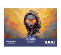 Sinoshow_24085_Photo_of_an_Alien_Woman_with_Glowing_Orange_Eyes_2da374cf-e306-4498-9206-1175a0b887c9_1 1000 Pièces Casse-tête Amusant, Stimulant Et Cérébral Jeu De Puzzle, Jeu Familial Anti-Stress, J