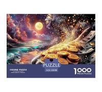 Sinoshow_24085_Photograph_of_Gold_Coins_and_Dollar_Bills_in_The_e319c684-673f-494a-8ce3-bdc363c4f589_3 1000 Pièces Casse-tête Stimulant Et Éducatif Puzzle, Jouets Éducatifs Uniques Et Stimulants,Stre