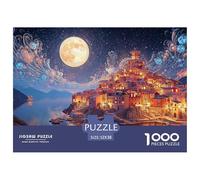 Sinoshow_24085_photorealistic_Small_Italian_Village_by_The_Sea__cc8e1bf0-1604-4ef3-92ac-677e76bb90fa_2 1000 Pièces Casse-tête Stimulant Et Éducatif Puzzle, Cadeau De Noël Aux Images Éclatantes, Jouet