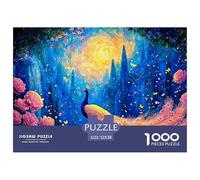 Sinoshow_24085_Pink_Peacock_Beautiful_Colors_Pink_Tail_Feathers_9e822faa-5838-43c8-861f-c2de6bf05586_2 1000 Pièces Puzzles Difficile, Dur, Quasi Impossible Jeu De Puzzle, Jeu Familial Anti-Stress, Jo