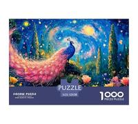 Sinoshow_24085_Pink_Peacock_Beautiful_Colors_Pink_Tail_Feathers_9e822faa-5838-43c8-861f-c2de6bf05586_1 1000 Pièces Puzzles Difficile, Dur, Quasi Impossible Jeu De Puzzle, Jouets Éducatifs Uniques Et
