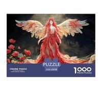 Sinoshow_24085_Red_Angel_Paper_Quilling_kirigami-Style_Art_Dark_ba9f142f-f989-4d7b-afb1-84eb4d6b0587_4 1000 Pièces Puzzles Difficile, Dur, Quasi Impossible Puzzle, Jouets Éducatifs Uniques Et Stimula
