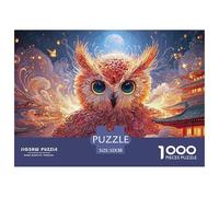 Sinoshow_24085_Red_Owl_with_Blue_Eyes_a_Cute_Oil_Painting_with__8f688103-7b8f-47f0-841f-b10d5d683e82_4 1000 Pièces Casse-tête Stimulant Et Éducatif Jeu De Puzzle, Jouets Éducatifs Uniques Et Stimulan