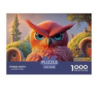 Sinoshow_24085_Red_Owl_with_Blue_Eyes_Oil_Painting_Vibrant_Colo_c902c109-f8b1-4e34-ab31-7a70a3ba9d38_4 1000 Pièces Casse-tête Stimulant Et Éducatif Jeu De Puzzle, Jouets Éducatifs Uniques Et Stimulan