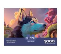 Sinoshow_24085_Siberian_Husky_in_The_Style_of_Pop_Art_Vector_il_7f11ea6e-f715-467f-80c1-4eeb0f4fbc54_3 1000 Pièces Casse-tête Difficile, Dur, Quasi Impossible Puzzle, Jeu Familial Anti-Stress, Jouets