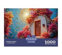 Sinoshow_24085_The_Front_Door_of_The_House_is_White_in_Color_wi_76b0745b-0c1f-48bb-9201-9b9348dd83e1_3 1000 Pièces Casse-tête Amusant, Stimulant Et Cérébral Jeu De Puzzle, Jeu Familial Anti-Stress, J