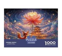 Sinoshow_24085_The_Little_Prince_and_His_Fox_Stand_on_an_Island_eafdf1d6-9f44-44ad-9924-83aa3991992f_2 1000 Pièces Casse-tête Stimulant Et Éducatif Puzzle, Cadeau De Noël Aux Images Éclatantes, Jouet