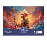 Sinoshow_24085_The_Monkey_King_Sitting_on_The_Clouds_with_His_g_f0b9cf1d-2dcb-4d76-b672-5c8e4e9ab26d_2 1000 Pièces Puzzles Stimulant Et Éducatif Puzzle, Jouets Éducatifs Uniques Et Stimulants,Stress