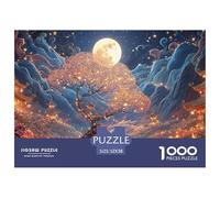 Sinoshow_24085_The_Moon_Shines_Brightly_in_The_Night_Sky_illumi_db79c620-e1e4-4838-abae-a4a0fe1ed483_4 1000 Pièces Casse-tête Stimulant Et Éducatif Puzzle, Cadeau De Noël Aux Images Éclatantes, Jouet