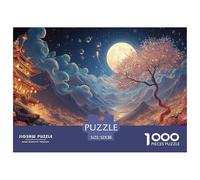 Sinoshow_24085_The_Moon_Shines_Brightly_in_The_Night_Sky_illumi_db79c620-e1e4-4838-abae-a4a0fe1ed483_2 1000 Pièces Casse-tête Difficile, Dur, Quasi Impossible Puzzle, Jouets Éducatifs Uniques Et Stim