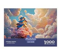 Sinoshow_24085_The_Sky_is_Full_of_White_Clouds_and_Theres_an_an_a0a68d0b-fcb2-40cd-abbf-03fdf5109792_1 1000 Pièces Casse-tête Amusant, Stimulant Et Cérébral Jeu De Puzzle, Jeu Familial Anti-Stress, J