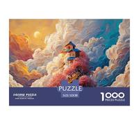 Sinoshow_24085_The_Sky_is_Full_of_White_Clouds_and_Theres_an_an_a0a68d0b-fcb2-40cd-abbf-03fdf5109792_3 1000 Pièces Casse-tête Amusant, Stimulant Et Cérébral Puzzle, Jeu Familial Anti-Stress, Cadeaux