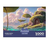 Sinoshow_24085_The_Water_Surface_is_Sparkling_and_There_are_GRE_f0abb43d-6e82-436a-9500-d54cbced8bc2_3 1000 Pièces Casse-tête Stimulant Et Éducatif Puzzle, Jouets Éducatifs Uniques Et Stimulants,Stre