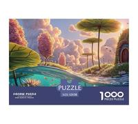 Sinoshow_24085_The_Water_Surface_is_Sparkling_and_There_are_GRE_f0abb43d-6e82-436a-9500-d54cbced8bc2_1 1000 Pièces Casse-tête Difficile, Dur, Quasi Impossible Puzzle, Cadeau De Noël Aux Images Éclata