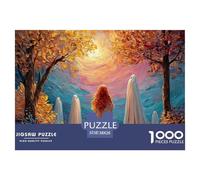Sinoshow_24085_Three_White_Ghosts_Three_Ghostly_Figures_in_The__0feae218-3c80-4aa2-9c57-7c07868ae1ae_4 1000 Pièces Puzzles Difficile, Dur, Quasi Impossible Jeu De Puzzle, Jouets Éducatifs Uniques Et