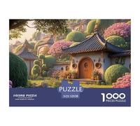 Sinoshow_24085_Traditional_Chinese_Architecture_a_Small_courtya_9e67acbc-f658-4620-994d-555220c96af6_1 1000 Pièces Casse-tête Difficile, Dur, Quasi Impossible Puzzle, Jouets Éducatifs Uniques Et Stim