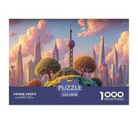 Sinoshow_24085_Vector_Illustration_of_The_Shanghai_City_Skyline_6d5057d6-b481-4279-9d13-57c8d08b3474_1 1000 Pièces Casse-tête Difficile, Dur, Quasi Impossible Jeu De Puzzle, Jouets Éducatifs Uniques