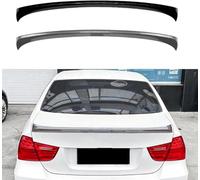 Sinoyer Aileron arrière de Voiture Convient pour BMW 3 Series CSL E90 2005 2006 2007-2012, Aile de becquet ABS de Voiture Noire, Aileron de Coffre arrière,A Bright Black
