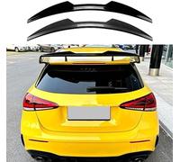 Sinoyer Aileron arrière de Voiture Convient pour Mercedes Benz A-Class W177 2018+ A35 A45, Aile de becquet ABS de Voiture Noire, Aileron de Coffre arrière,B Carbon Fiber