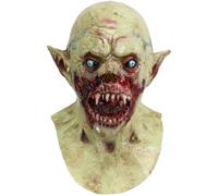 SINSEN Masque de vampire effrayant zombie effrayant horreur démon monstre à dents acérées pour Halloween, cosplay, accessoires de costume pour adultes