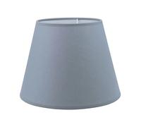 Sinta 8.6"(22cm) Abat-Jours en Tissu coolie E14/E27 Moderne de Remplacement pour les Lampes de Table,Lampes de Chevet,Lampes Murales,Lampes De Sol,Gris