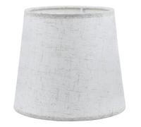 Sinta Abat-Jour en Tissu 5.5"(14cm) - Moderne E14/E27 de Remplacement pour Petite Lampe Suspendue, Lustre en Cristal, Bougie, Applique Murale, Lampe de Table - Lin