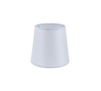 Sinta Abat-Jour en Tissu 6.3"(16cm) - Moderne E14/E27 de Remplacement pour Petite Lampe Suspendue, Lustre en Cristal, Bougie, Applique Murale, Lampe de Table - Blanc