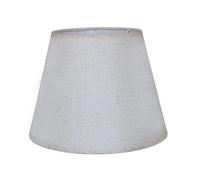 Sinta Abat-Jour en Tissu Coolie 8.6"(22cm) E14/E27 Moderne de Remplacement pour Lampe de Table, Chevet, Murale et de Sol - Lin