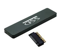 Sintech Boîtier externe USB 3.2, boîtier USB de type C avec carte de mise à niveau nVME ST-NGFF2013, compatible avec MacBook Air 28 broches (mi-2013-2016) et PRO (fin 2013 à mi-2015) SSD