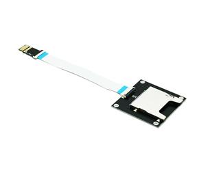 Sintech Carte d'extension Micro SD SDXC UHS-II vers SD SDXC avec câble flexible de 9 cm, compatible avec les imprimantes 3D Ender 3/Pro/3 V2, Ender 5/Pro/Plus, CR-10S et autres imprimantes 3D