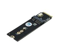 Sintech M.2 M-Key M.2 Key E Module,NGFF WiFi Card to M.2 Key M Adapter Card Compatible for Intel 7260,8260,9260