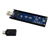 Sintech M.2 (NGFF) B-M Clé double encoche SATA SSD vers USB 3.0 carte adaptateur
