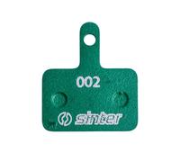 Sinter Paire de Plaquettes de Frein à Disque - 002 Shimano B S2032 - Une Paire de Plaquettes de Frein en métal - Vert - Taille Unique