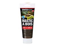 Mastic à bois Prêt à l'emploi SINTOBOIS - Bois Foncé - Tube 400 g - 39600