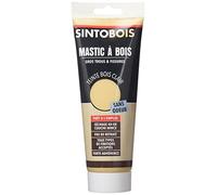 Mastic à bois Prêt à l'emploi SINTOBOIS - Bois Clair - Tube 400 g - 39900
