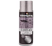 SINTO - Bombe Peinture Idéespray Les Effets Métal - Martelé Argent Brillant - Aérosol 400 ML
