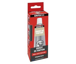 SINTO Enduit de finition métal, 90g | Sous-couche métal prête à l'emploi, comble les micro-aspérités, surface extra-lisse, séchage très rapide