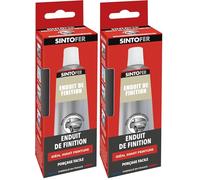 SINTO - Enduit de Finition Métal - Prépare le Support - Comble les Micro Aspérités - Prépare à la Mise en Peinture - Séchage Rapide - Facile à Appliquer - Technique Professionnelle - 90g
