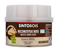 Sinto Mastic à bois SINTOBOIS 170 ml/190 g avec durcisseur - Chêne clair