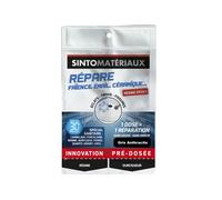 SINTO MATERIAUX REPARE FAIENCE EMAIL CERAMIQUE 3169980327754 BRICOLAGE MAISON ECLATS TROUS FISSURES RESINE EPOXY GRIS ANTHRACITE COMASOUND KARTEL CSK ONLINE