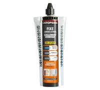 SINTO PIERRE - Scellement chimique - Fixe charges lourdes - Intérieur et Extérieur - Maçonneries pleines et creuses et béton - 100% sécurité - Facile d'utilisation - 300ml